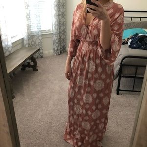 Boho chic maxi dress